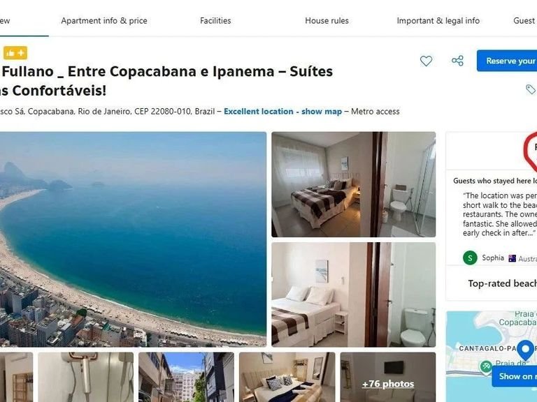 Pousada Fullano _ Entre Copacabana e Ipanema – ¡Suites Priva