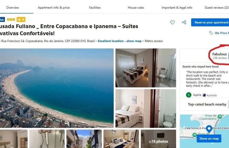 Fullano B&B _ Suite a Copacabana e Ipanema