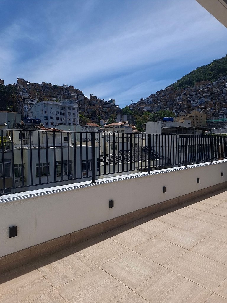 Novo apartamento com terraço em Copacabana Ipanema
