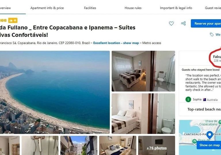 Fullano B&B _ Suite a Copacabana e Ipanema